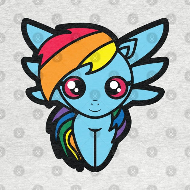 Rainbow Dash Tooniefied by Tooniefied